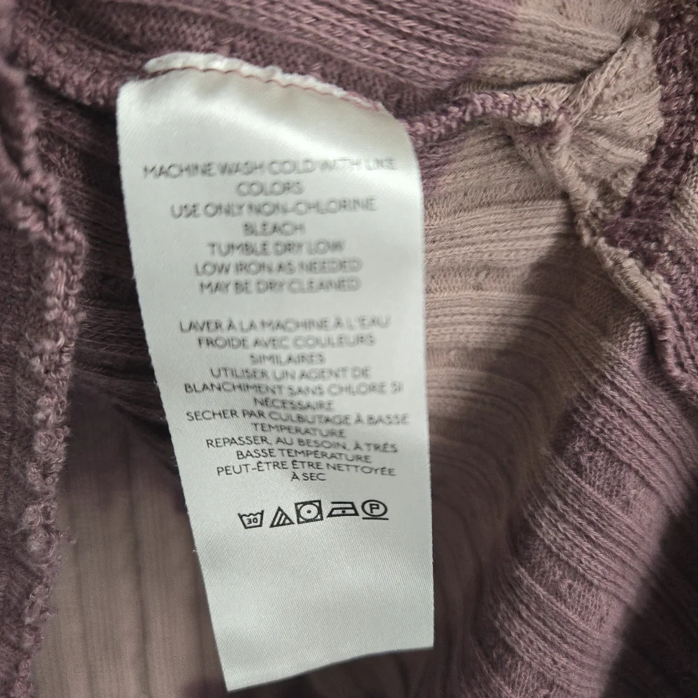 Free People Sunset Tee‎ Chocolate Merlot Long Sleeve